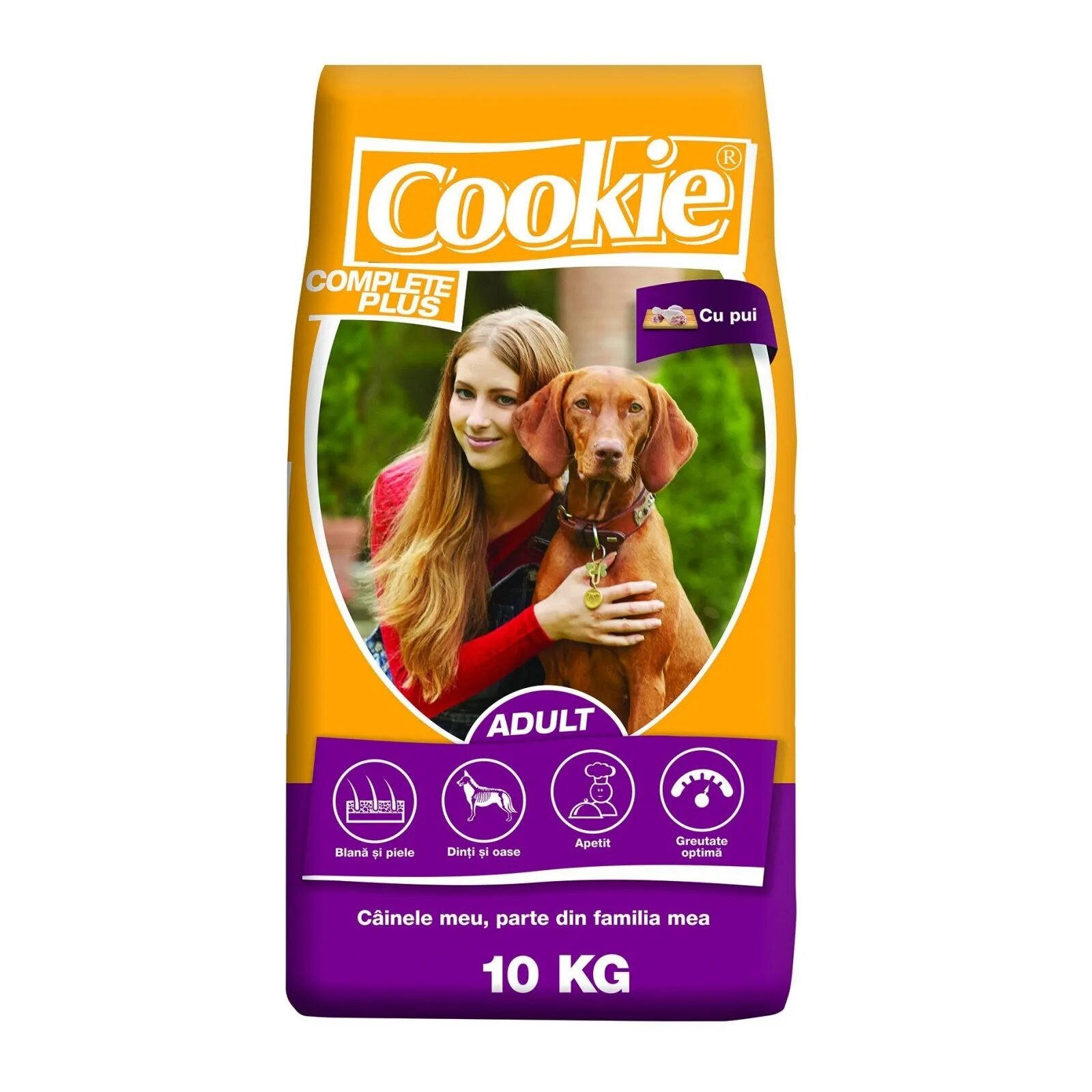 Cookie Complete Plus Adult cu Pui 10 kg