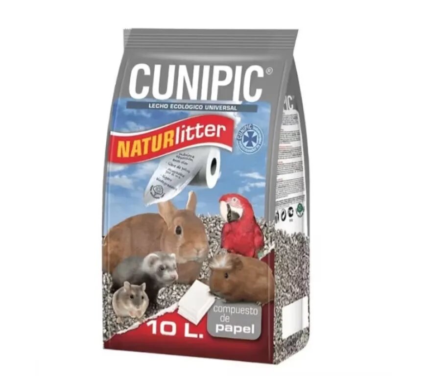 Cunipic așternut igienic animale mici hârtie natural 10l