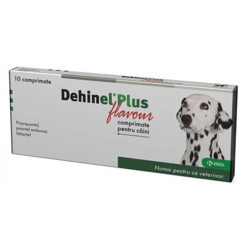 Dehinel Deparazitare Plus Flavour 10 comprimate
