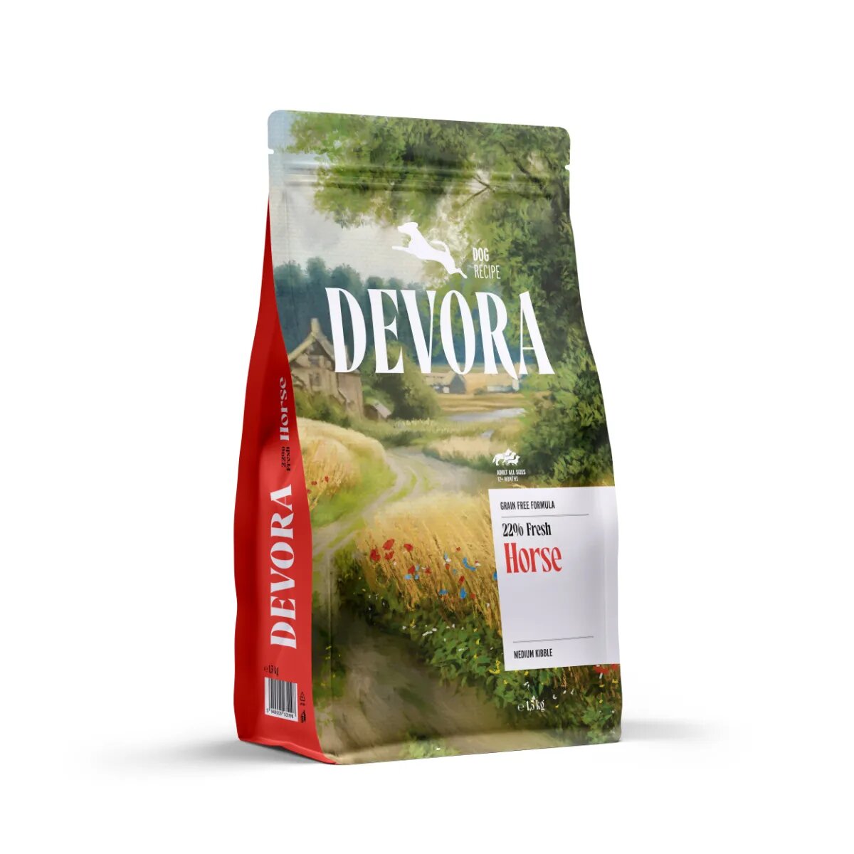 Devora Monoprotein XS-XL Cal hrană uscată monoproteică fără cereale câini 1.5kg