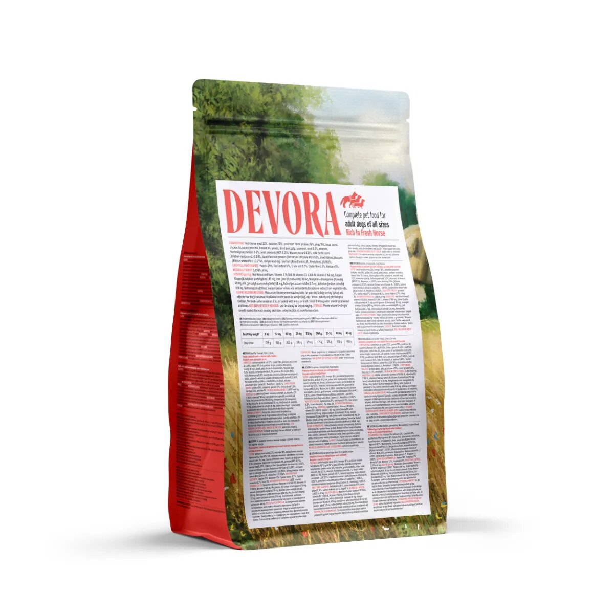 Devora Monoprotein XS-XL Cal hrană uscată monoproteică fără cereale câini 1.5kg