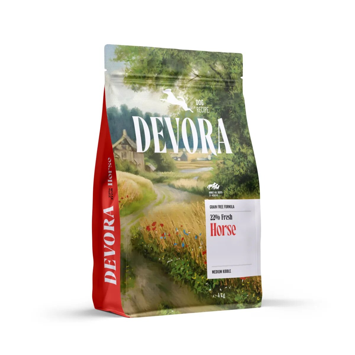 Devora Monoprotein XS-XL Cal hrană uscată monoproteică fără cereale câini 4kg