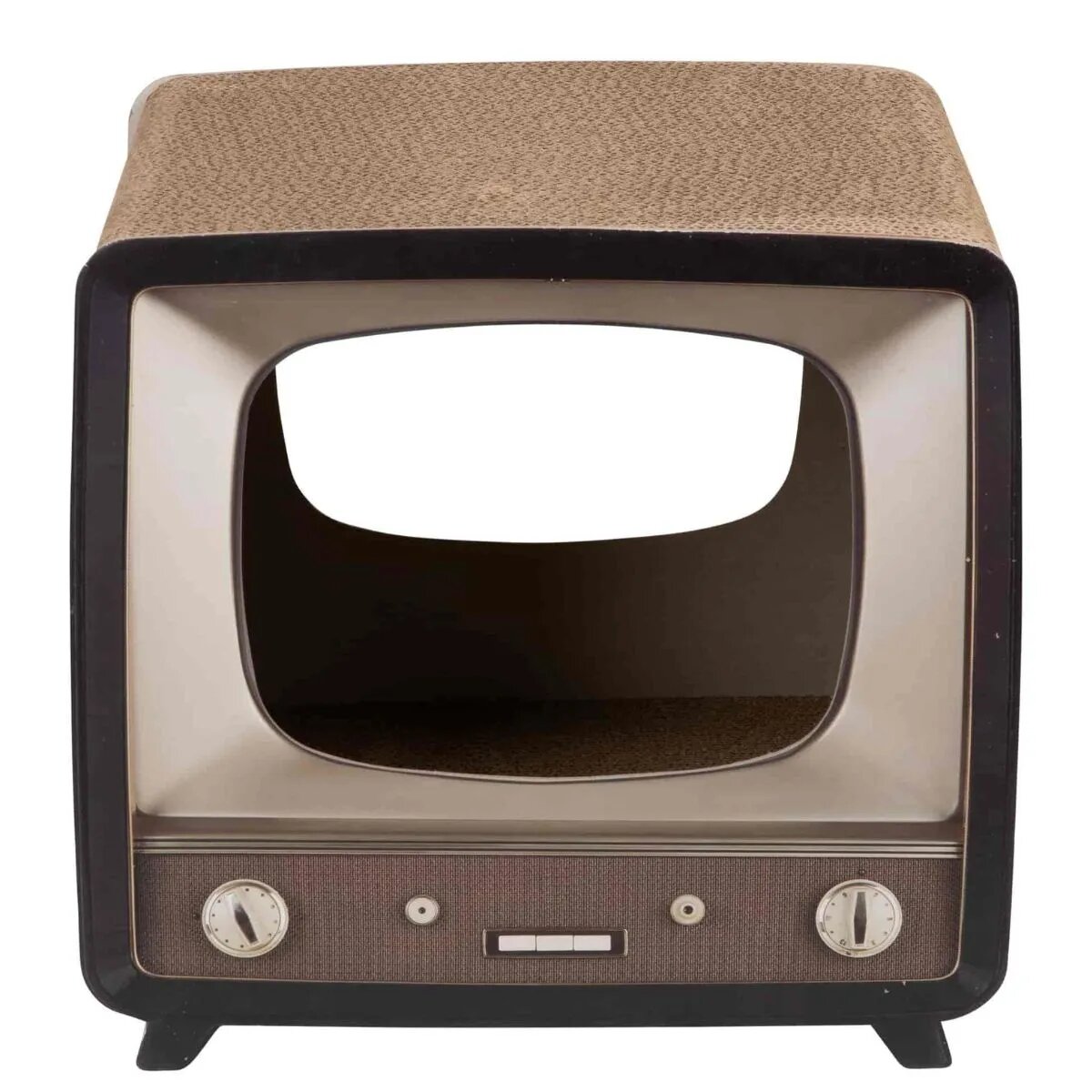 DISTRICT 70 Căsuță de Pisici Telly cu Placă de Zgâriat 39 x 29 x 37 cm