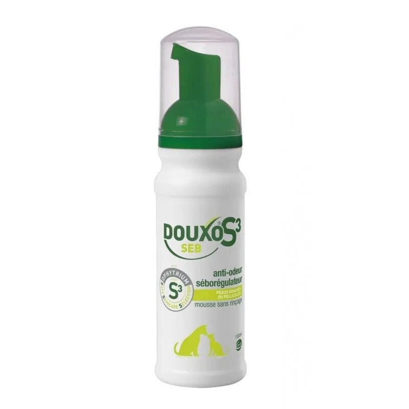 DOUXO S3 Seb spumă câini și pisici anti-mătreață flacon 150ml