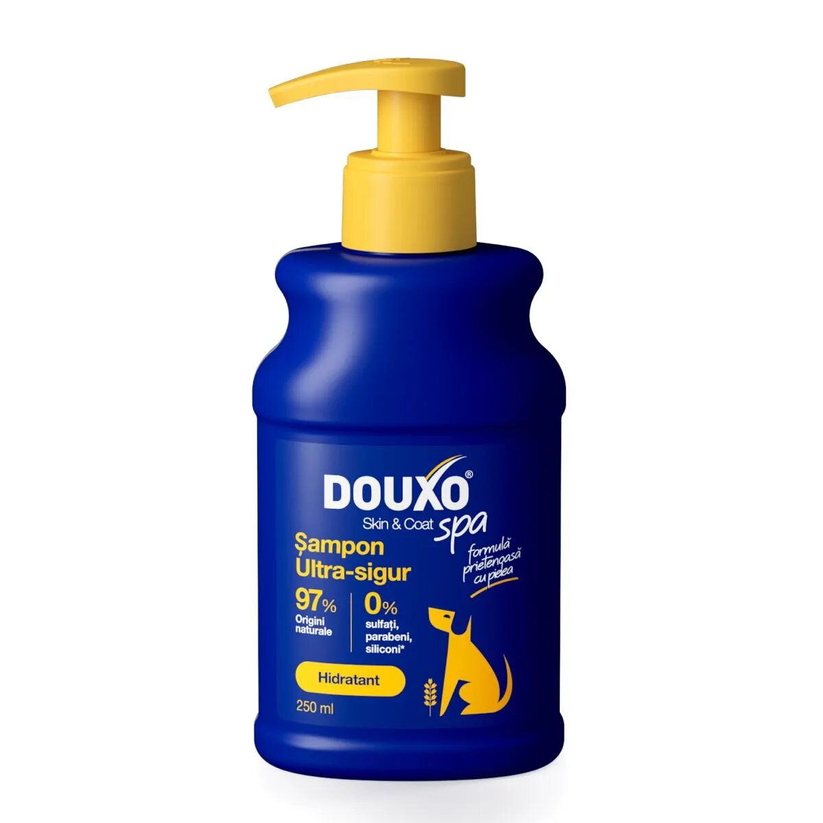 DOUXO SPA Hydrating Oatmeal șampon câini hidratant Vanilie și Nucă de cocos flacon 250ml