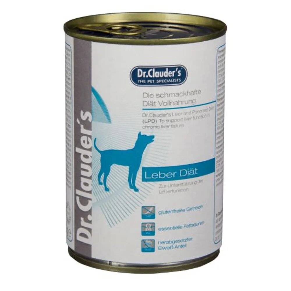 DR. CLAUDER'S Diet Dog Hepatic 400 g