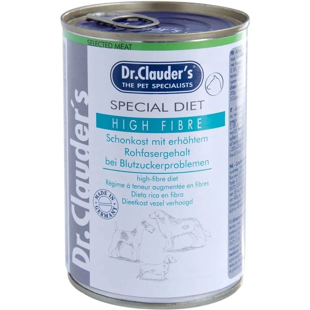 DR. CLAUDER'S Diet Dog High Fibre 400 g