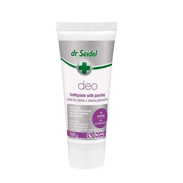 Dr Seidel Pasta De Dinti Pentru Caini Pisici Si Dihori Dr. Seidel Deo 105 g