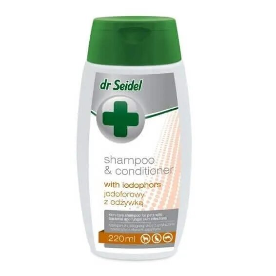 Dr Seidel Sampon Si Balsam Pentru Caini Dr. Seidel Iodofor 220 ml