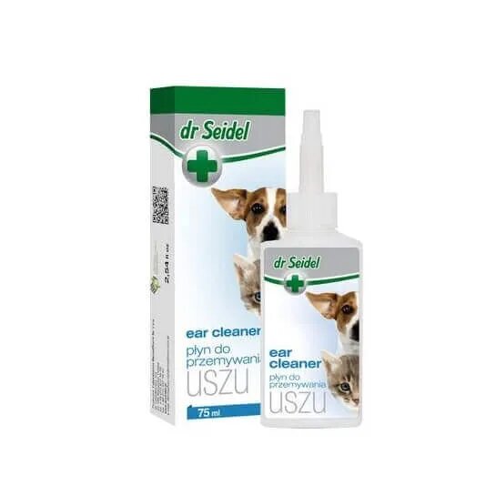 Dr Seidel Solutie Otica Pentru Caini Si Pisici Dr. Seidel Uszu 75 ml