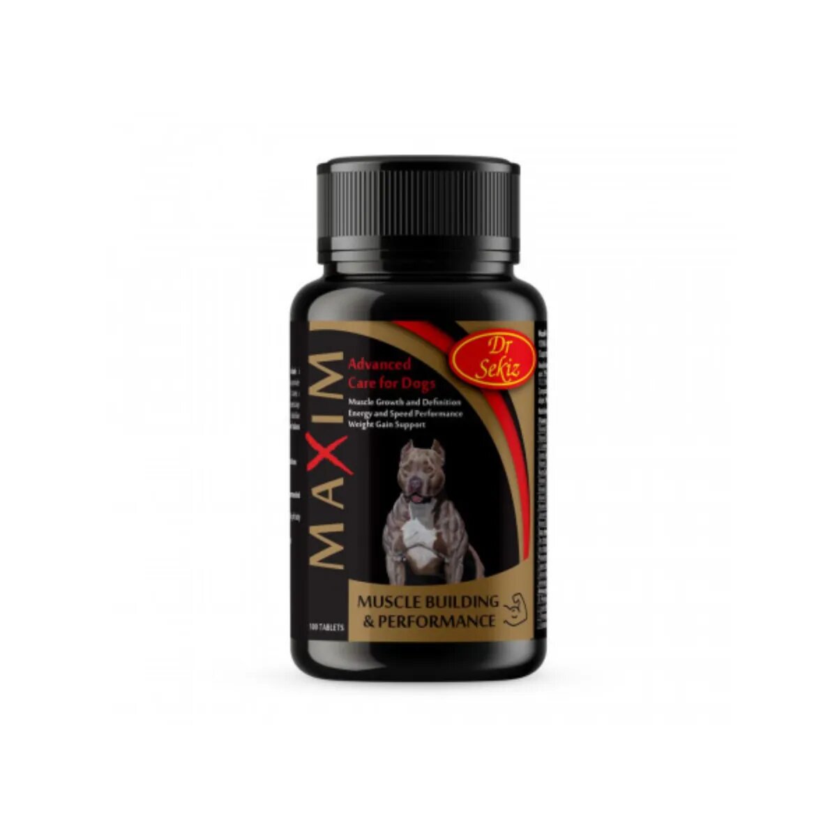 DR. SEKIZ MaxiM supliment activitate intensă câini comprimate MaxiM supliment activitate intensă câini flacon 100 comprimate