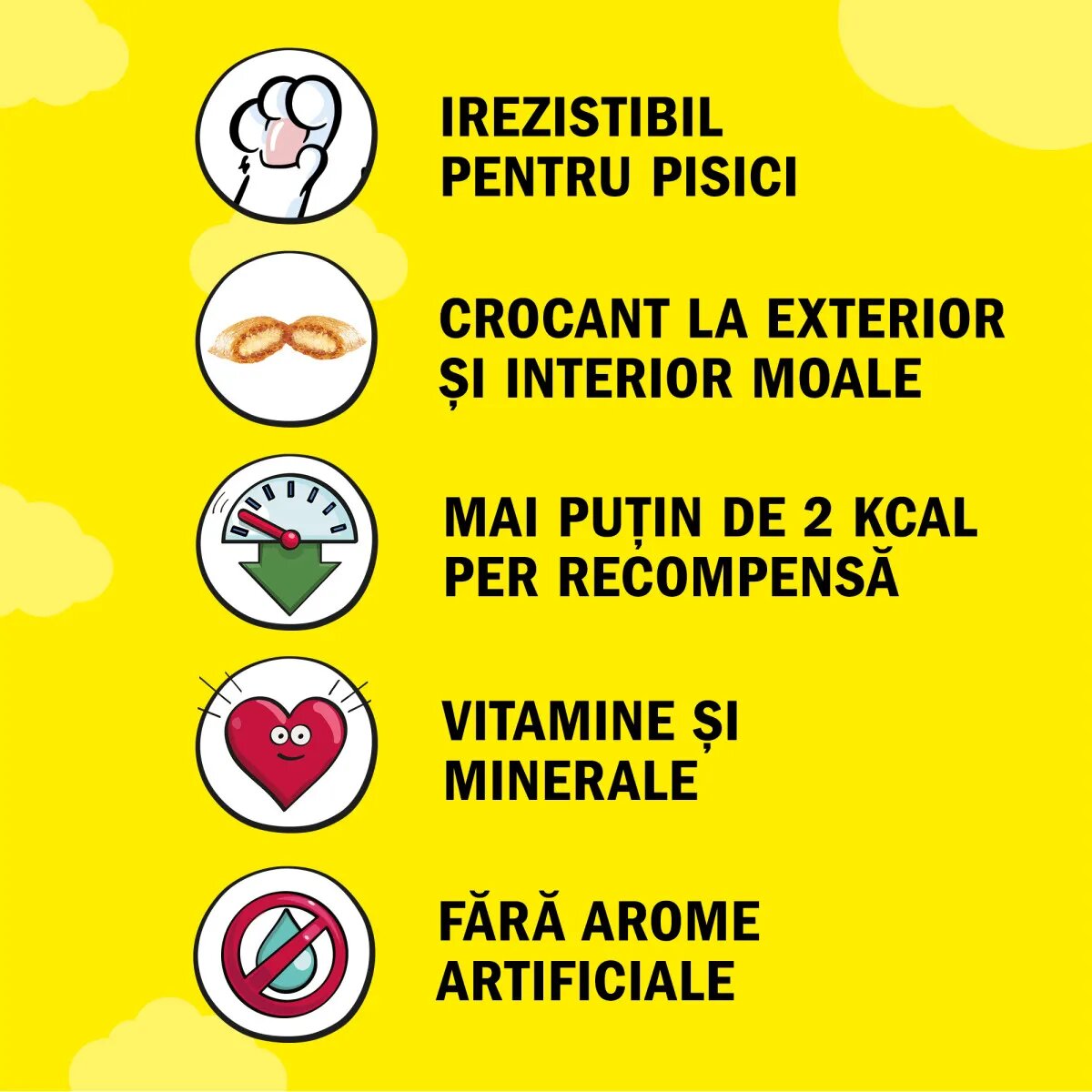 DREAMIES Brânză punguță recompense pisici 180g