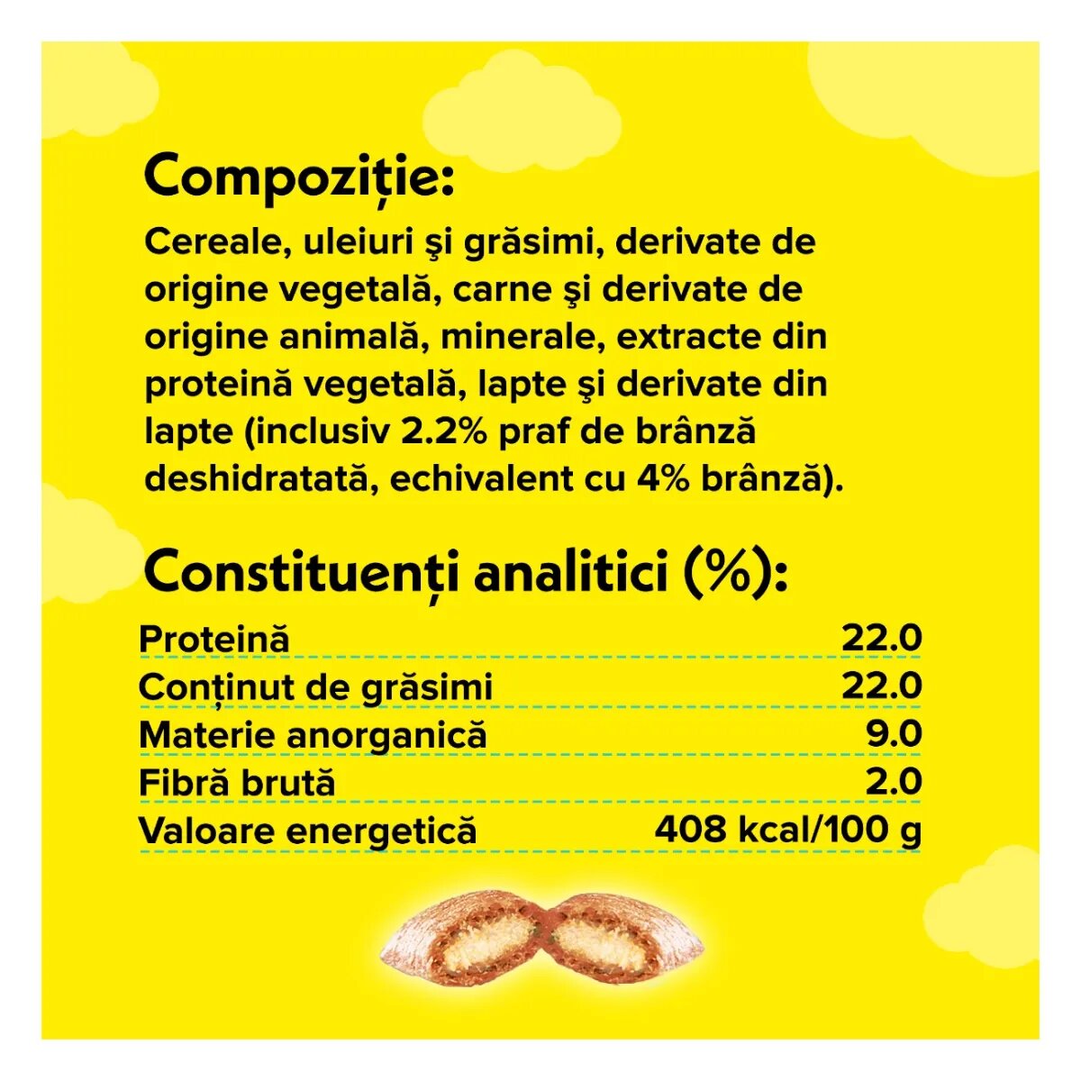 DREAMIES Brânză punguță recompense pisici 60g