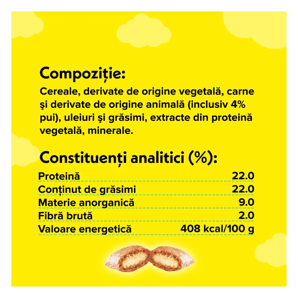 DREAMIES Pui punguță recompense pisici 60g