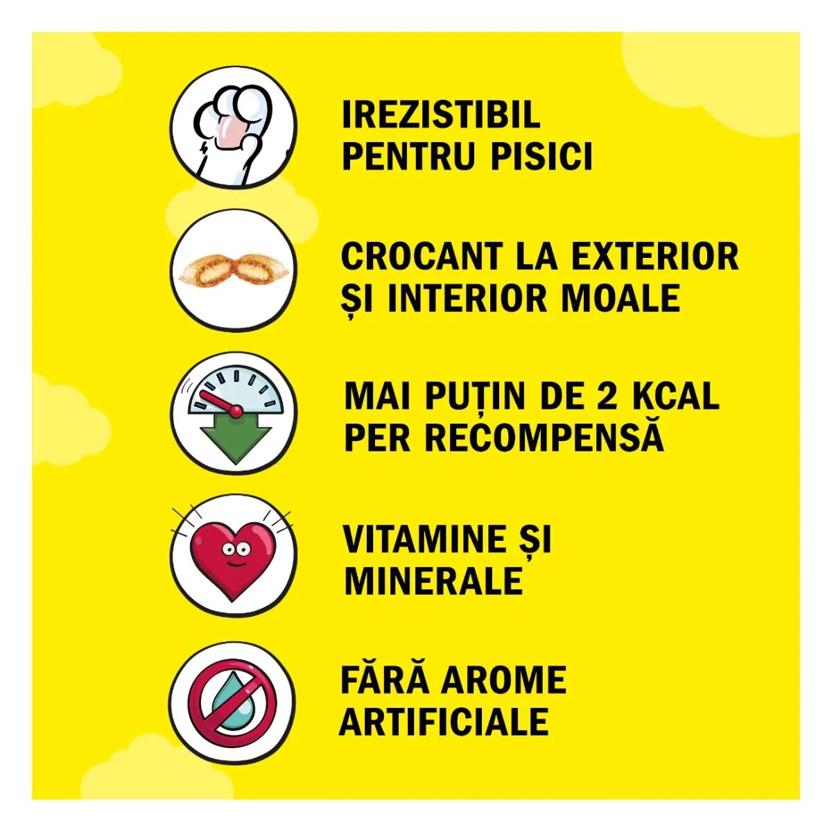 DREAMIES Somon și Brânză punguță recompense pisici 60g