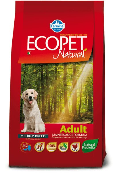 Ecopet Natural Adult 12 kg