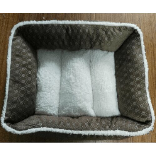 Enjoy Culcus pentru Caini cu Doua Fete 60x55x20 cm