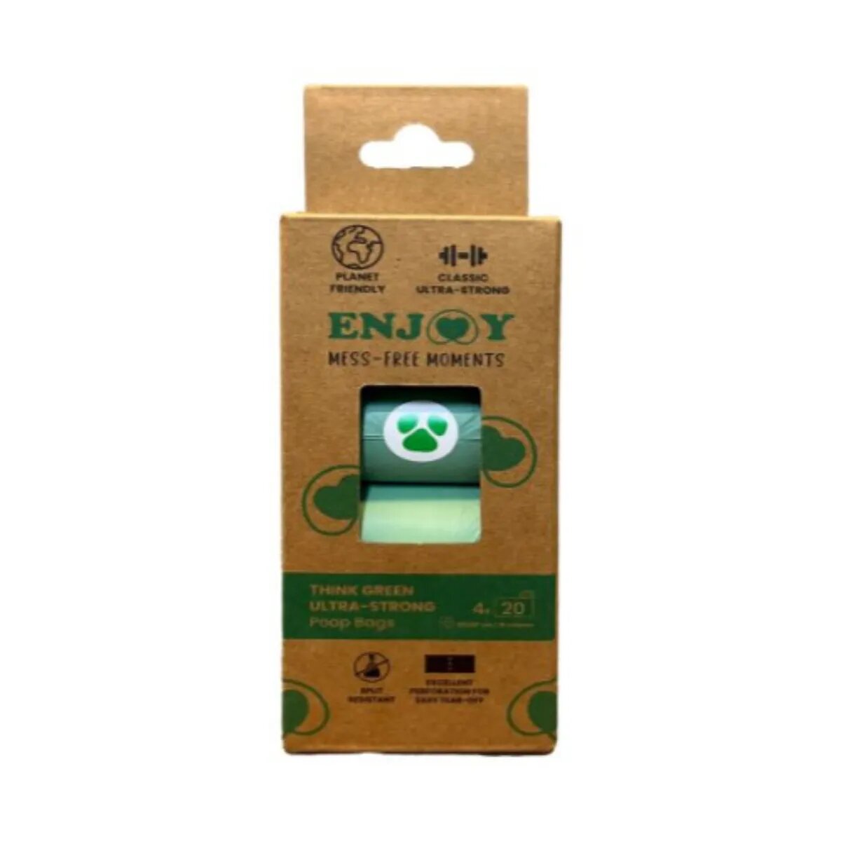 Enjoy pungi igienice biodegradabile role câini 4buc