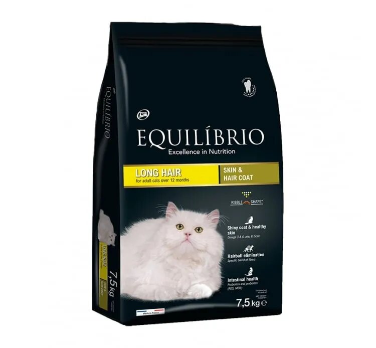 Equilibrio Cat Adult Long Hair 7.5 kg