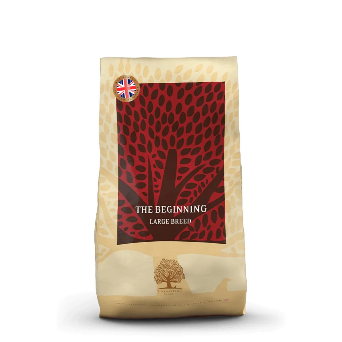 Essential Foods ESSENTIAL Beginning Large Breed Pui și Rață hrană uscată fără cereale câini junior ESSENTIAL Beginning Large Breed L-XL Pui și Rață hrană uscată fără cereale câini junior 10kg