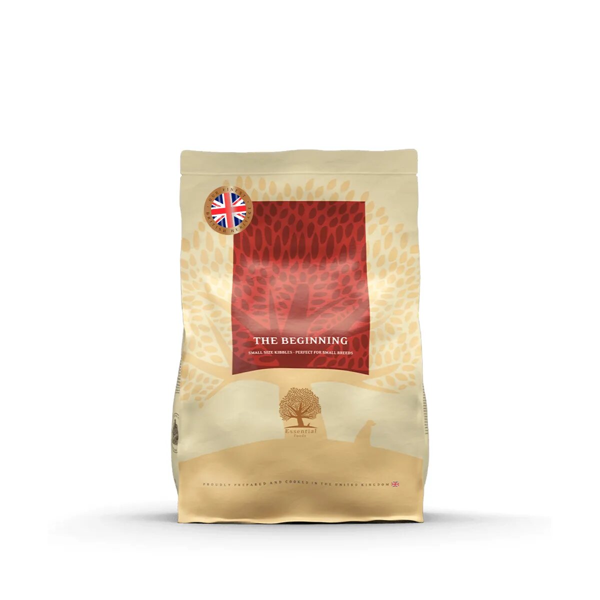Essential Foods ESSENTIAL Beginning Small Breed Pui și Rață hrană uscată fără cereale câini junior ESSENTIAL Beginning Small Breed XS-S Pui și Rață hrană uscată fără cereale câini junior 2.5kg