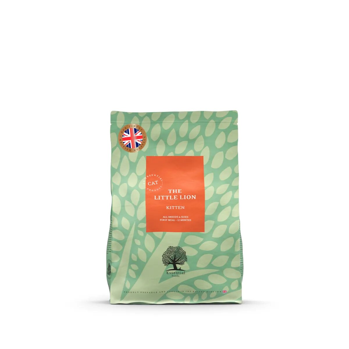 Essential Foods ESSENTIAL Little Lion Pui și Rață hrană uscată fără cereale pisici junior 1.5kg