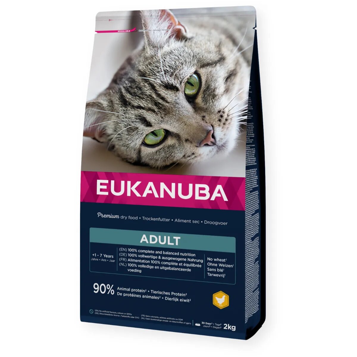 EUKANUBA Adult Pui hrană uscată pisici 10kg