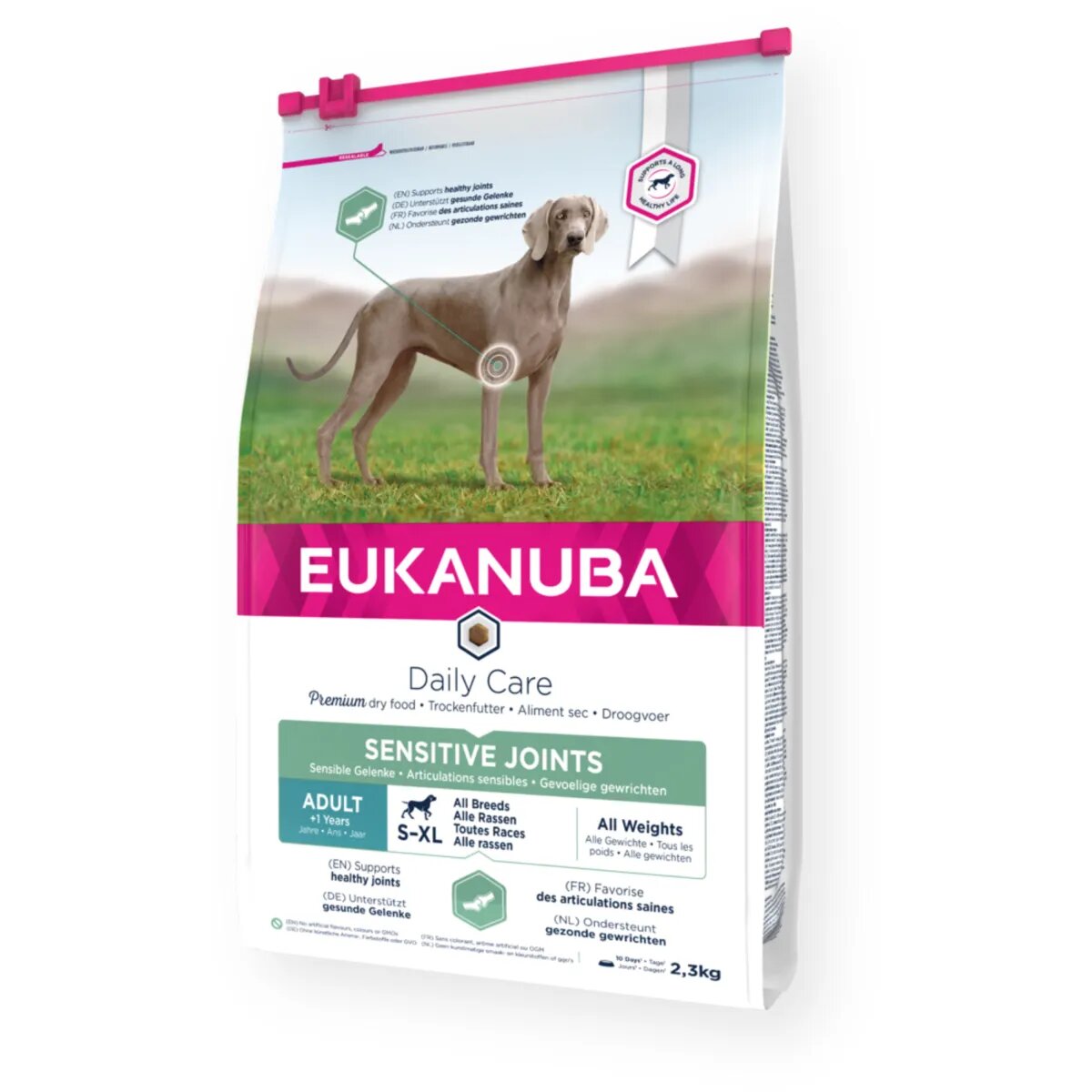 EUKANUBA Daily Care Sensitive Joints S-XL Pui hrană uscată câini sistem articular 12kg