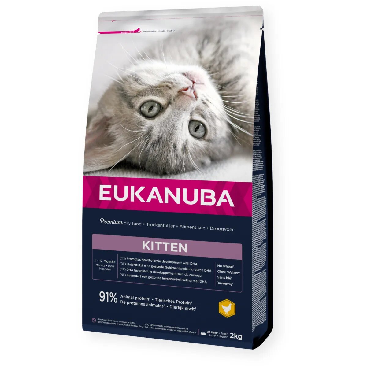 EUKANUBA Kitten Pui hrană uscată pisici junior 10kg