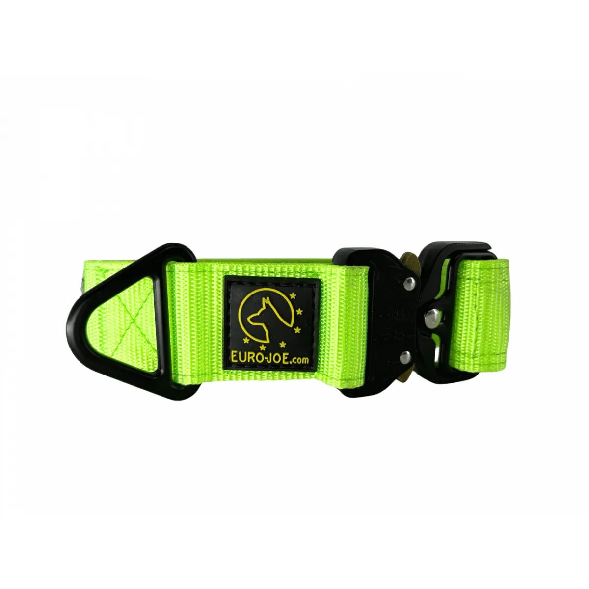 EURO JOE Tactical zgardă câini ajustabilă nylon verde cataramă Cobra XXL(44-61 x 3.8cm)