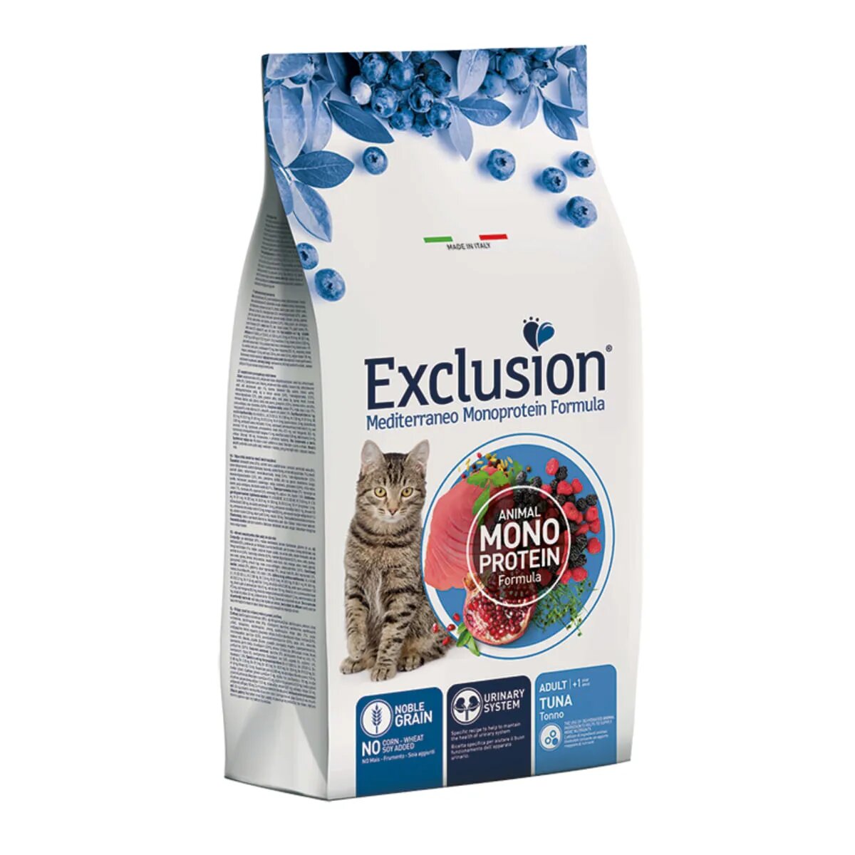 EXCLUSION Mediterraneo Monoprotein Formula Ton hrană uscată monoproteică pisici 1.5kg