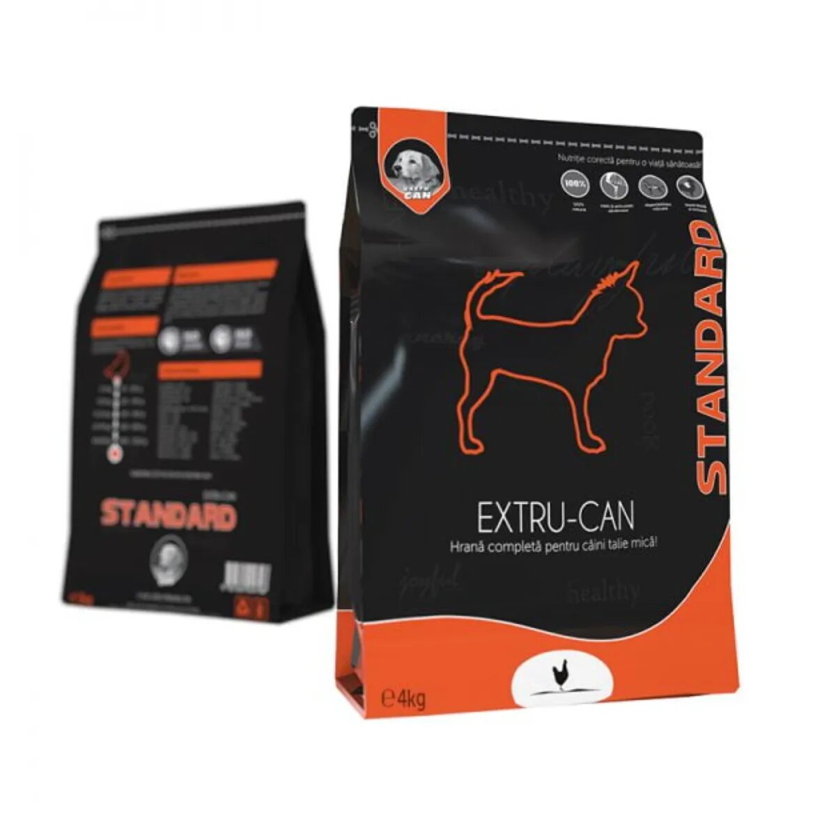 EXTRU-CAN Standard XS-S Pui hrană uscată câini 4kg