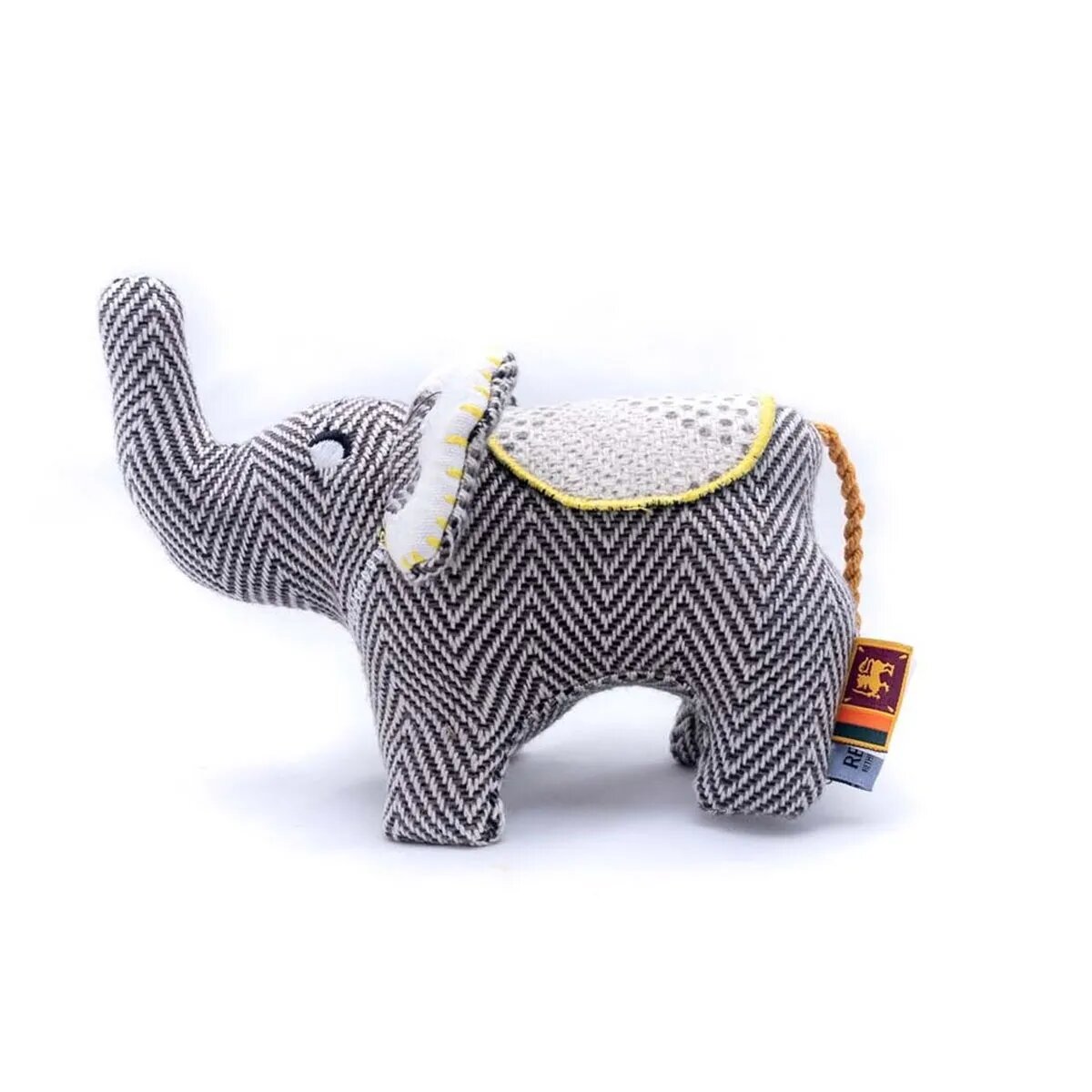 FARM COMPANY Elefant Sri Lanka WWF Jucărie pentru caini din materiale reciclate 22 x 5 x 17cm Elefant Sri Lanka WWF Jucărie pentru caini din materiale reciclate 22 x 5 x 17cm