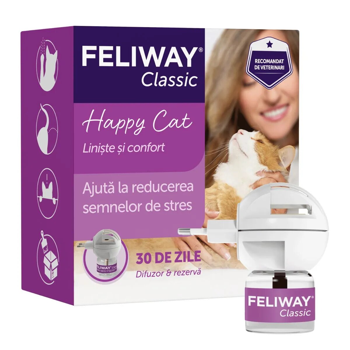 FELIWAY Diffuser Anti Stres Pentru Pisici 48 ml