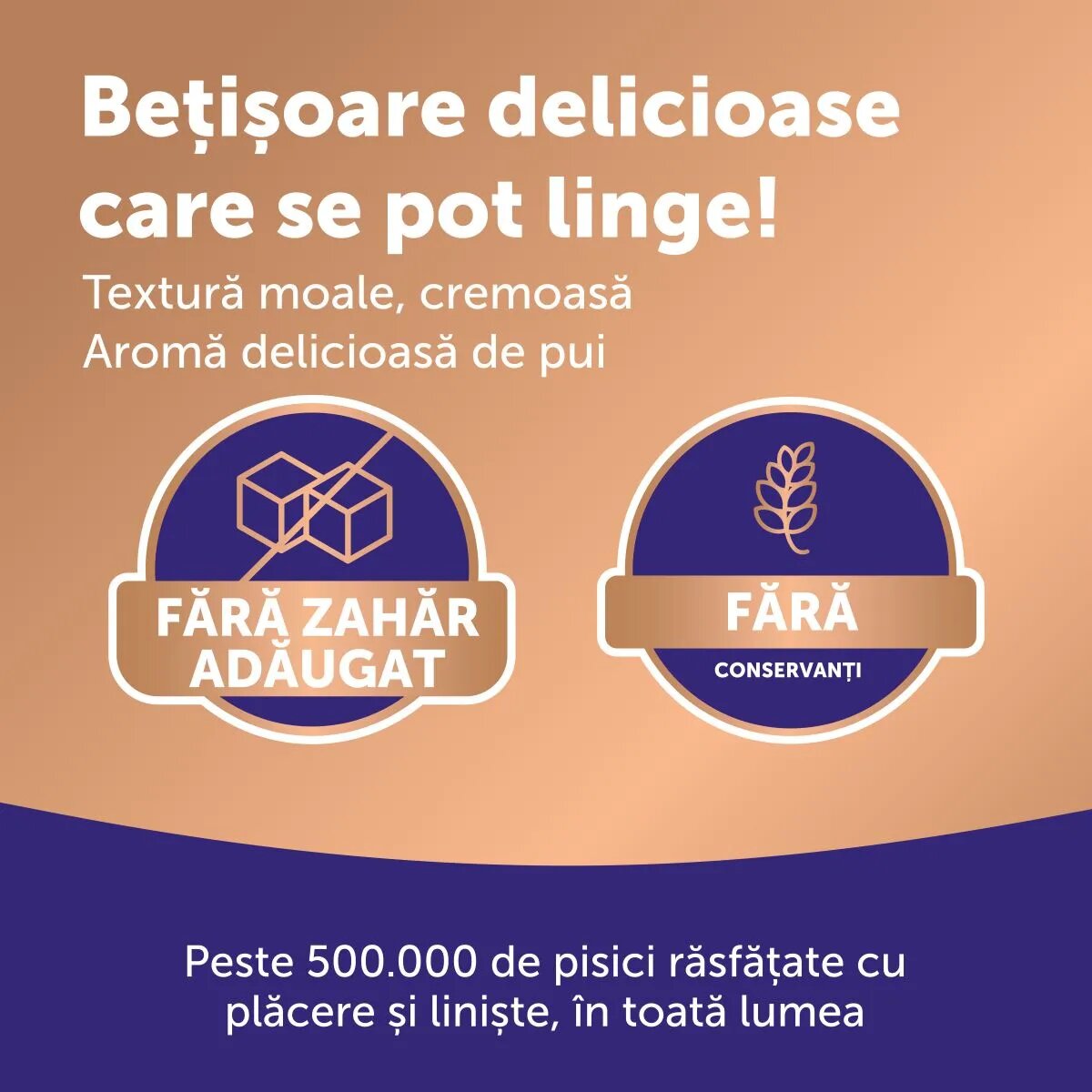 FELIWAY Happy Snack Pui plic recompense funcționale pisici sistem nervos & calmante (topping) 15g x 6buc