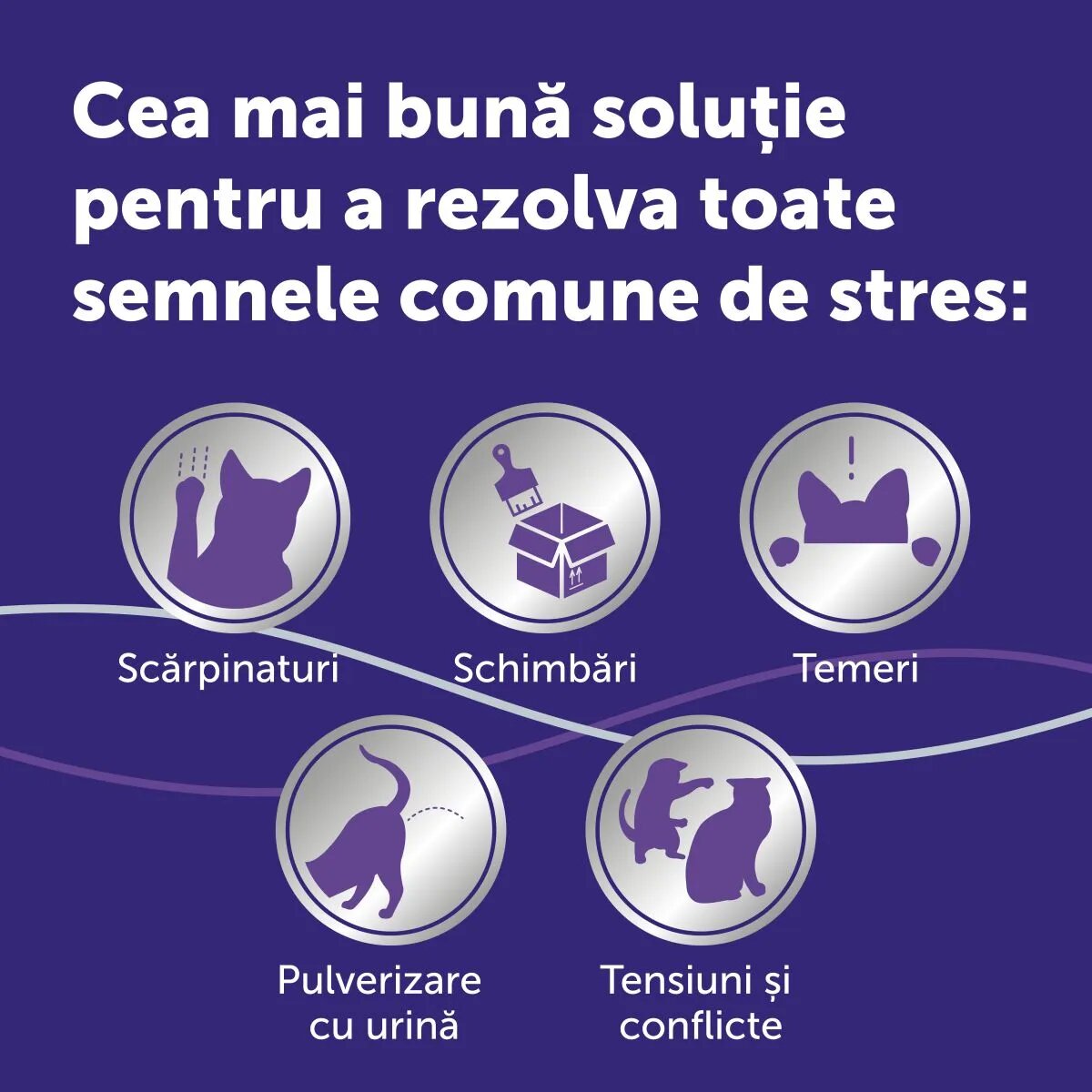 FELIWAY Optimum Diffuser și Rezervă feromoni sistem nervos & calmante pisici 1buc + 48ml