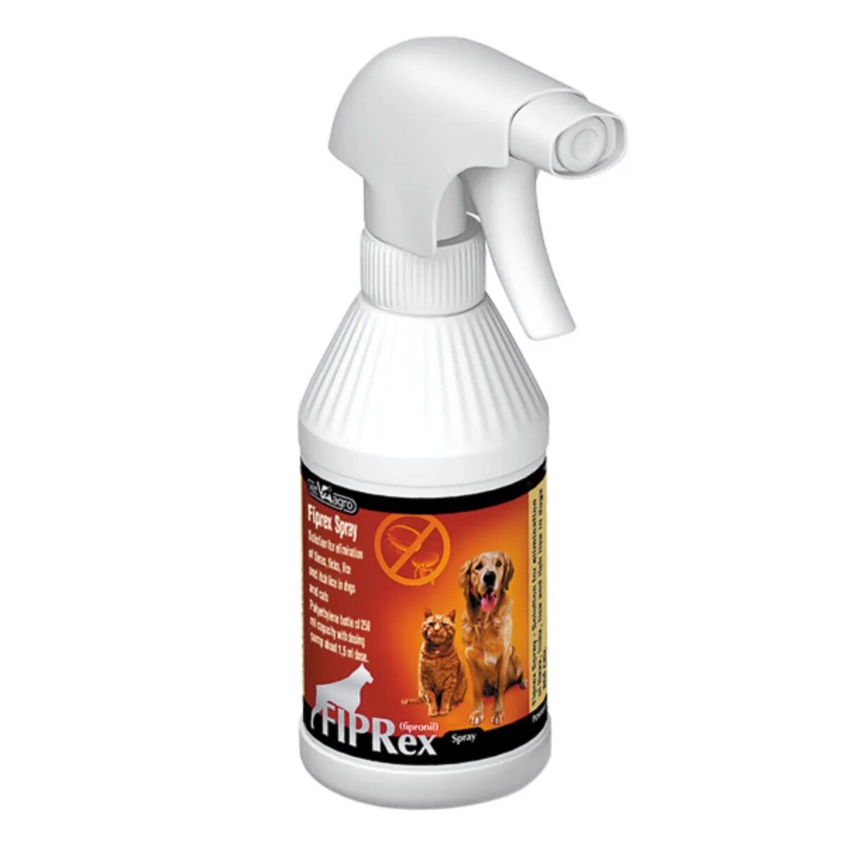 Fiprex deparazitare externă câini și pisici spray repelent XS-XL 250ml