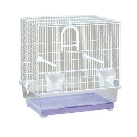 Fop Colivie Alfa Bianca Pentru Pasari Mici 40x27x43 cm