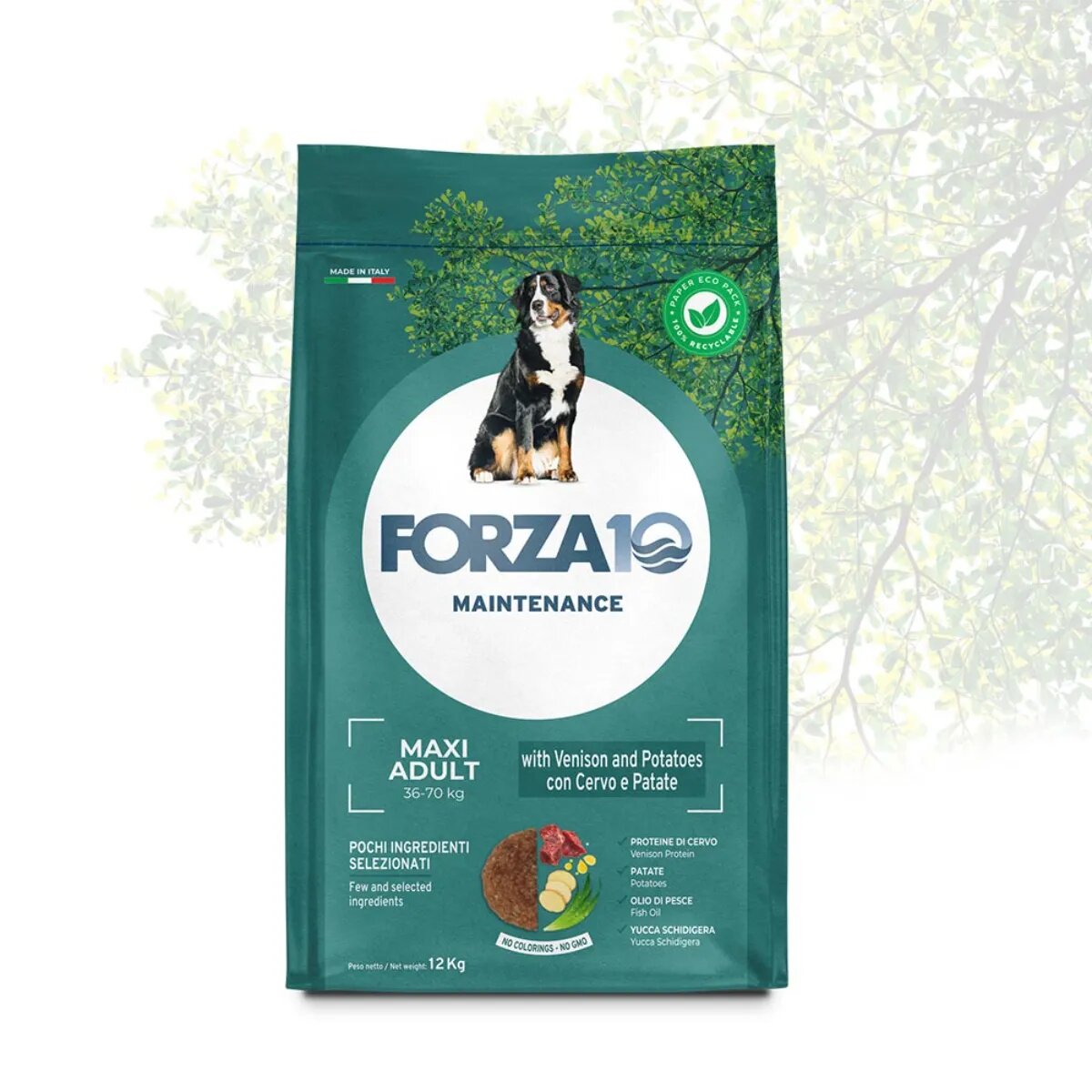FORZA10 Maintenance Maxi Adult L-XL Căprioară hrană uscată câini 12kg
