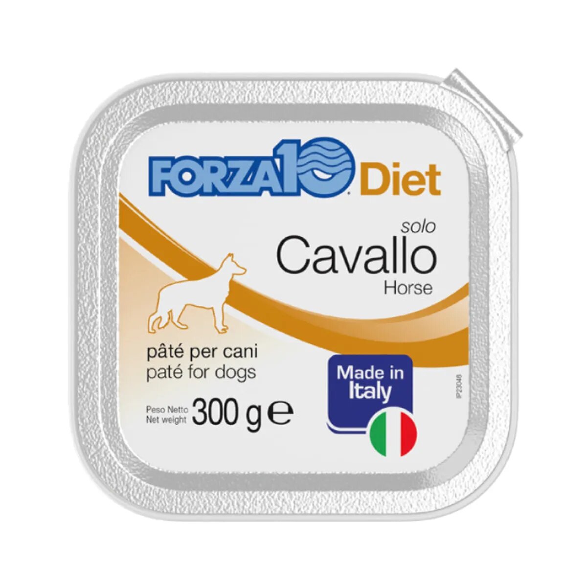 FORZA10 Monodiet Solo XS-XL Căprioară dietă veterinară tăviță hrană umedă monoproteică câini alergii (pate) 300g