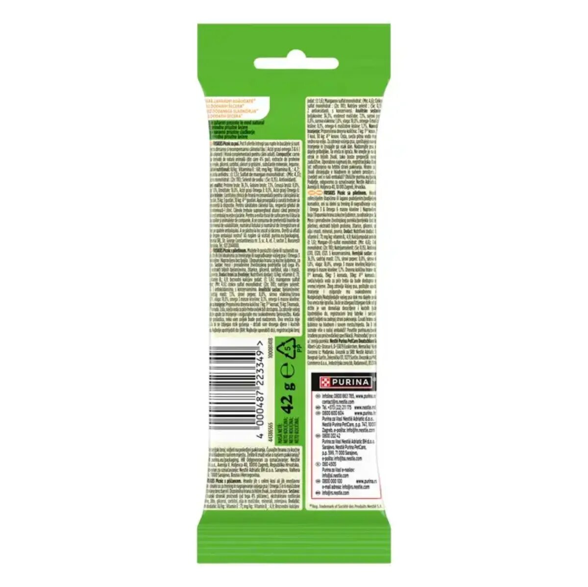 Friskies Picnic XS-XL Pui punguță recompense câini 42g