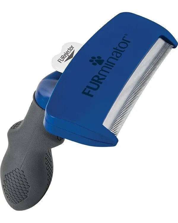 Furminator perie câini păr scurt anti-năpârlire metal L perie câini păr scurt anti-năpârlire metal