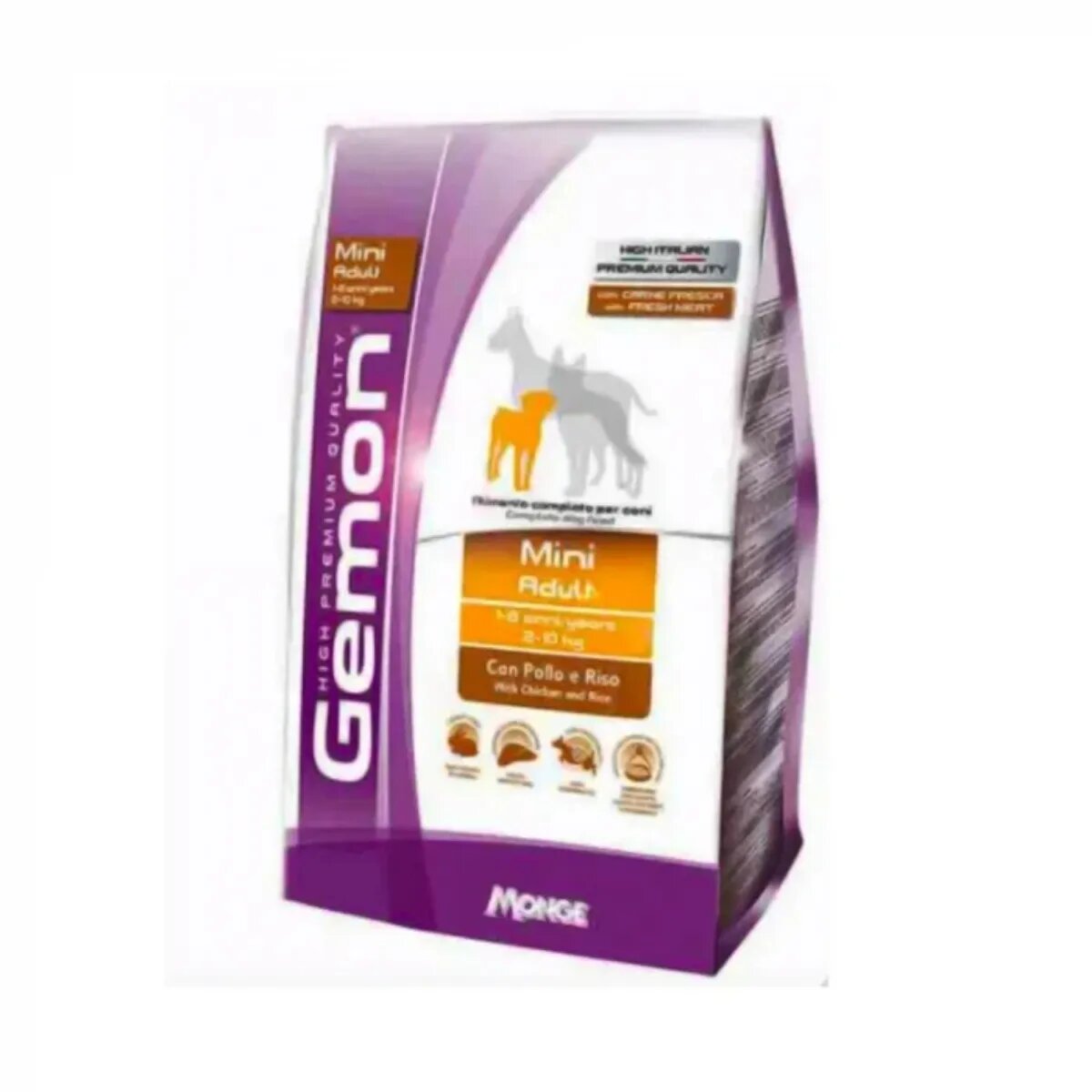 Gemon Breeders Mini Adult XS-S Pui și Orez hrană uscată câini 20kg