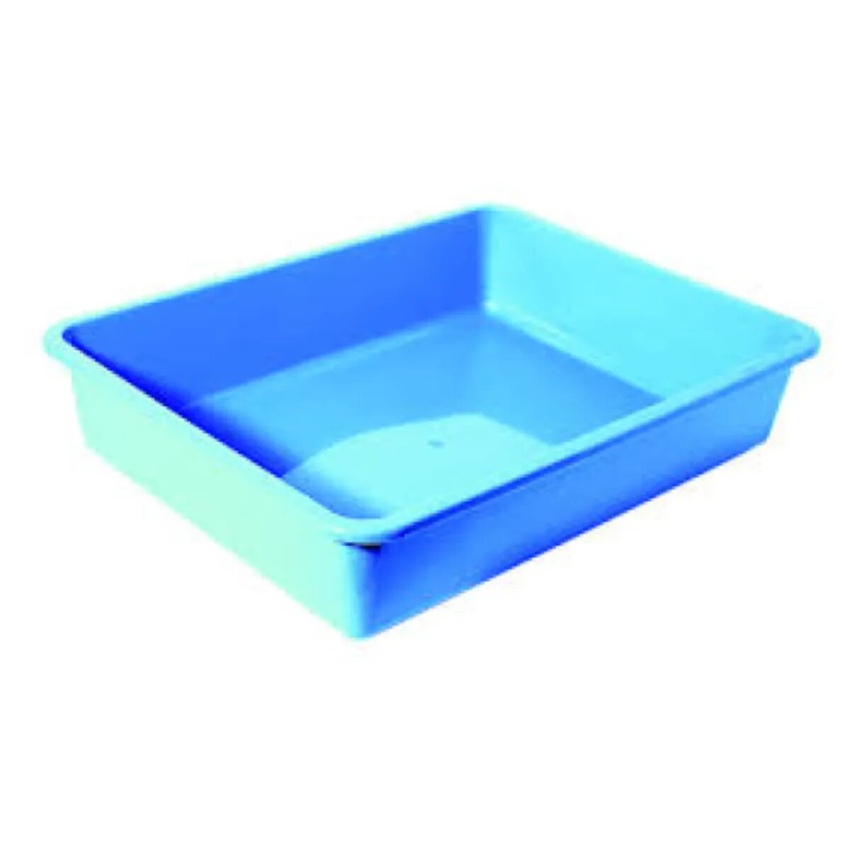 GEORPLAST Clasic litieră pisici albastru 39x20x10 cm