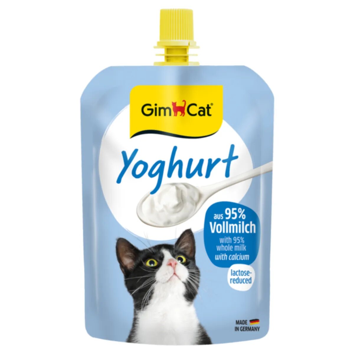 GimCat Iaurt plic recompense pisici (topping) 150g