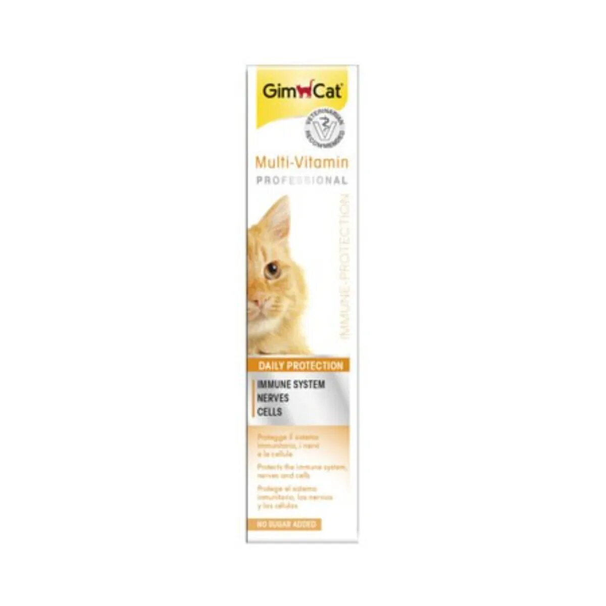 GimCat Multi-Vitamin Professional Paste tub recompense funcționale pisici (topping) 20g