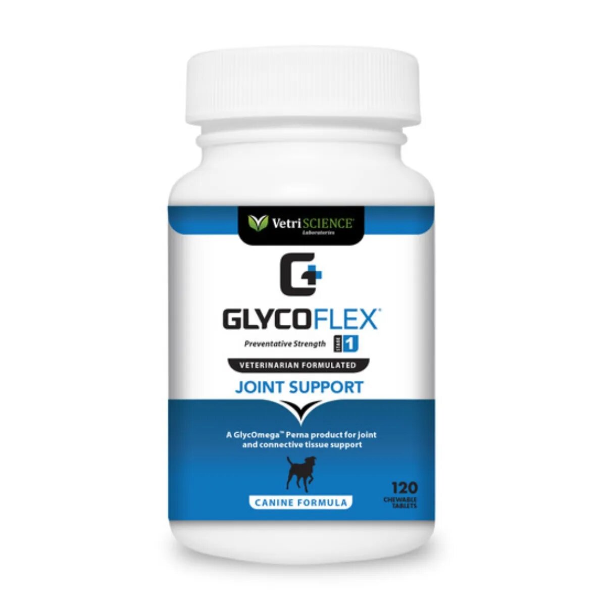 GlycoFlex VETRI SCIENCE Stage 1 suplimente articulare câini 120tbl masticabile