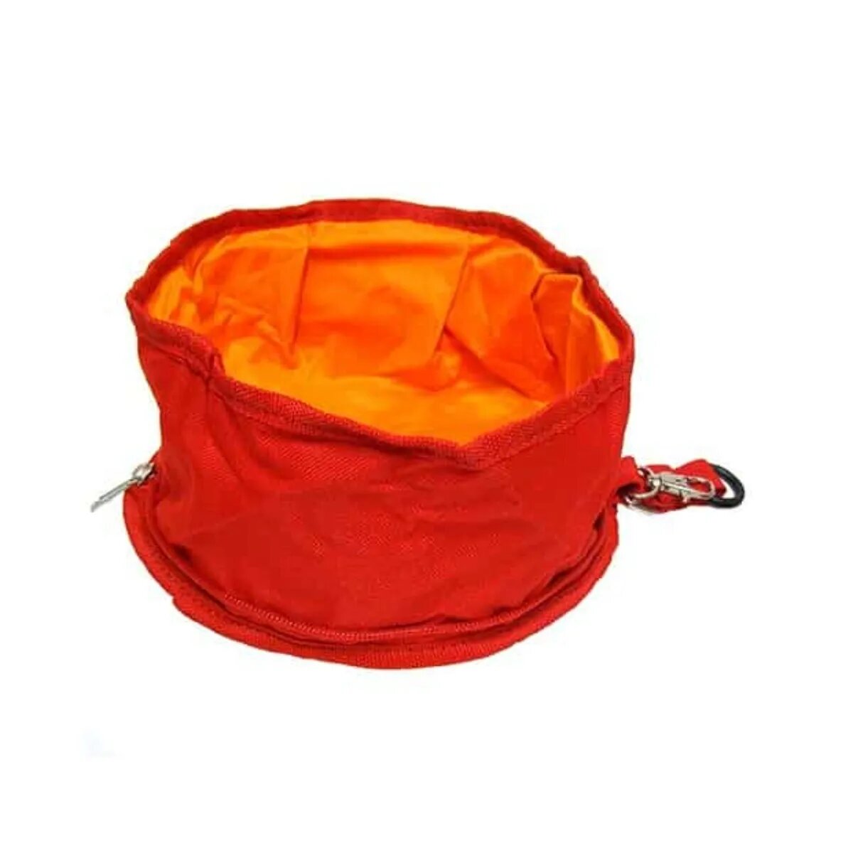 Goget castron pliabil cu fermoar 0.3L rosu