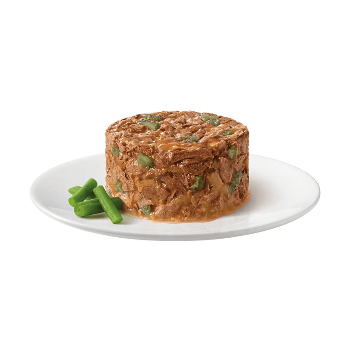 Gourmet PURINA Gold Savoury Cake Miel cu Fasole verde conservă hrană umedă pisici (bucăți de carne) 85g