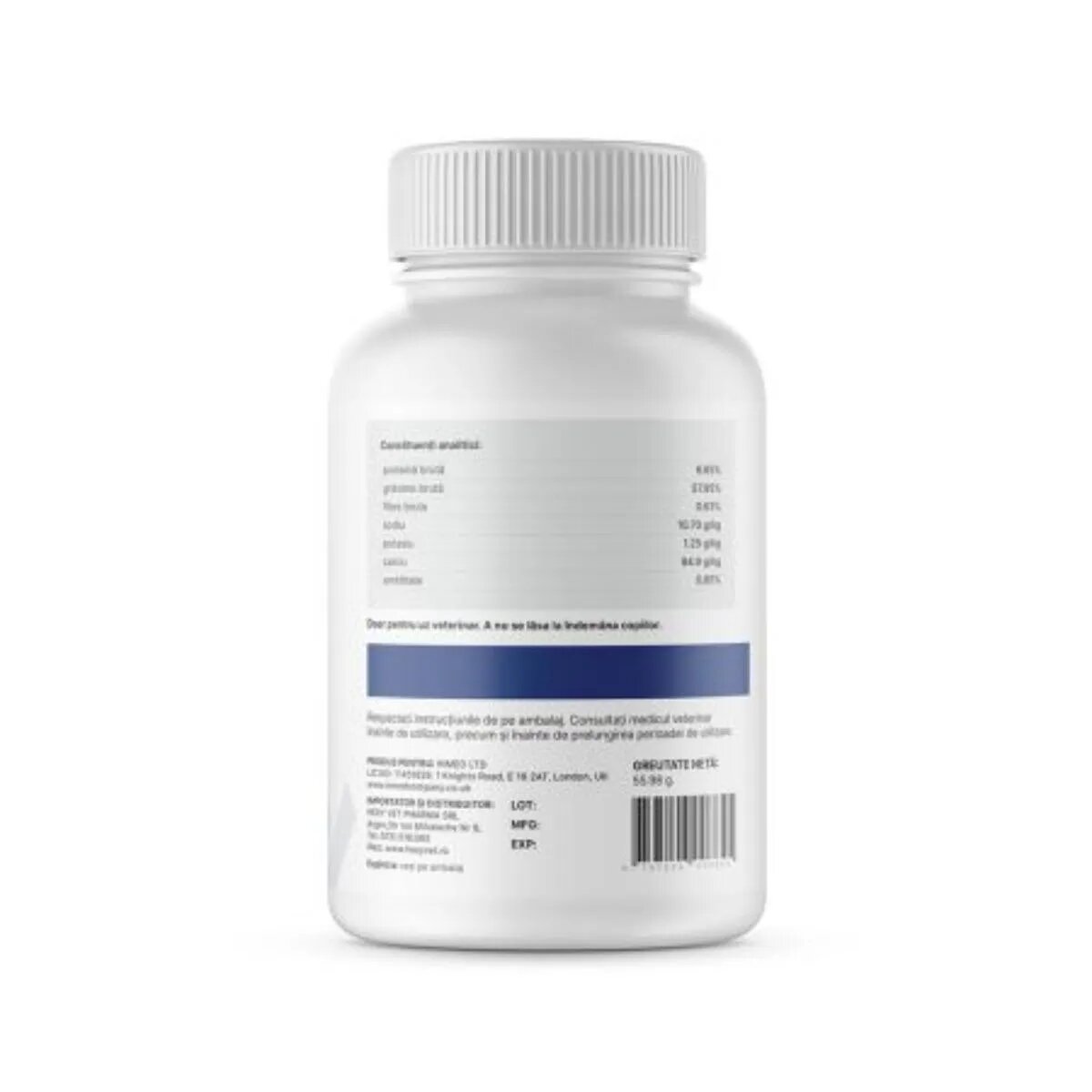 HEXY VET RenixVet supliment sistem renal câini și pisici capsule RenixVet XS-XL supliment sistem renal câini și pisici flacon 60 capsule